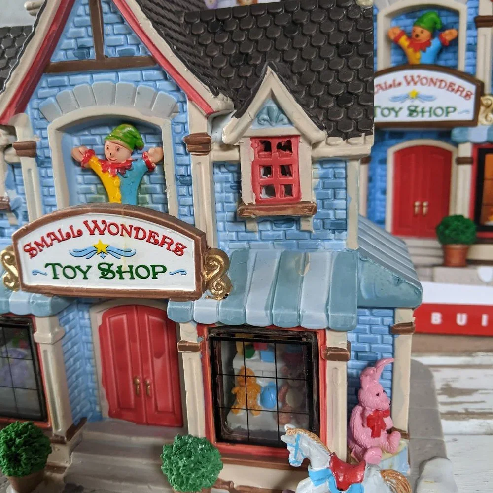 Lemax small wonders toy shop village building‎ hous